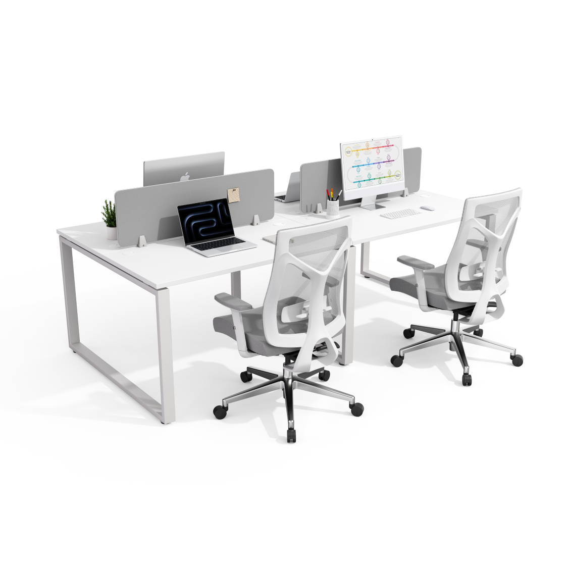 4 Person Face to Face Table SKYLAND NOVO 2400