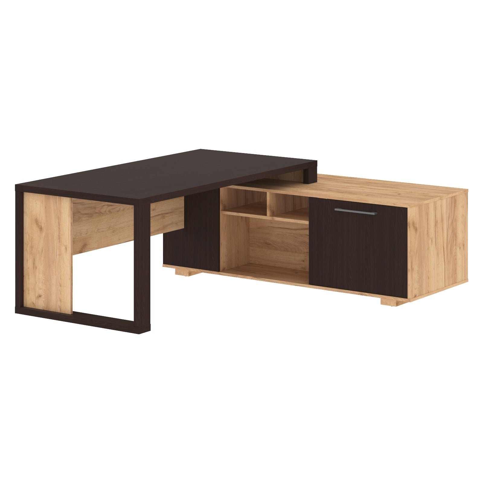 طاولة ALTO - Oak Boford/Wenge Magic - 2100x1800x750 mm