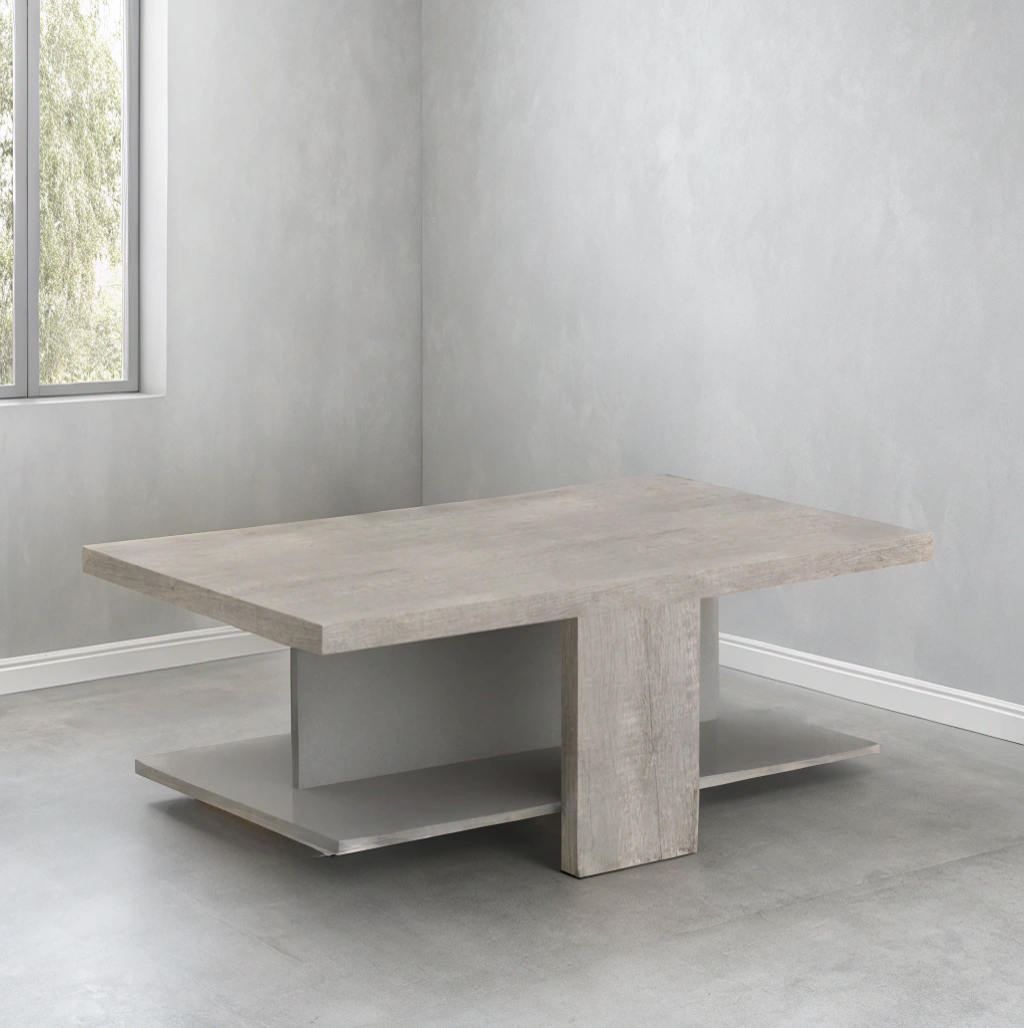 COFFEE Table - Oak canyon/gray - 1000x600x400 mm