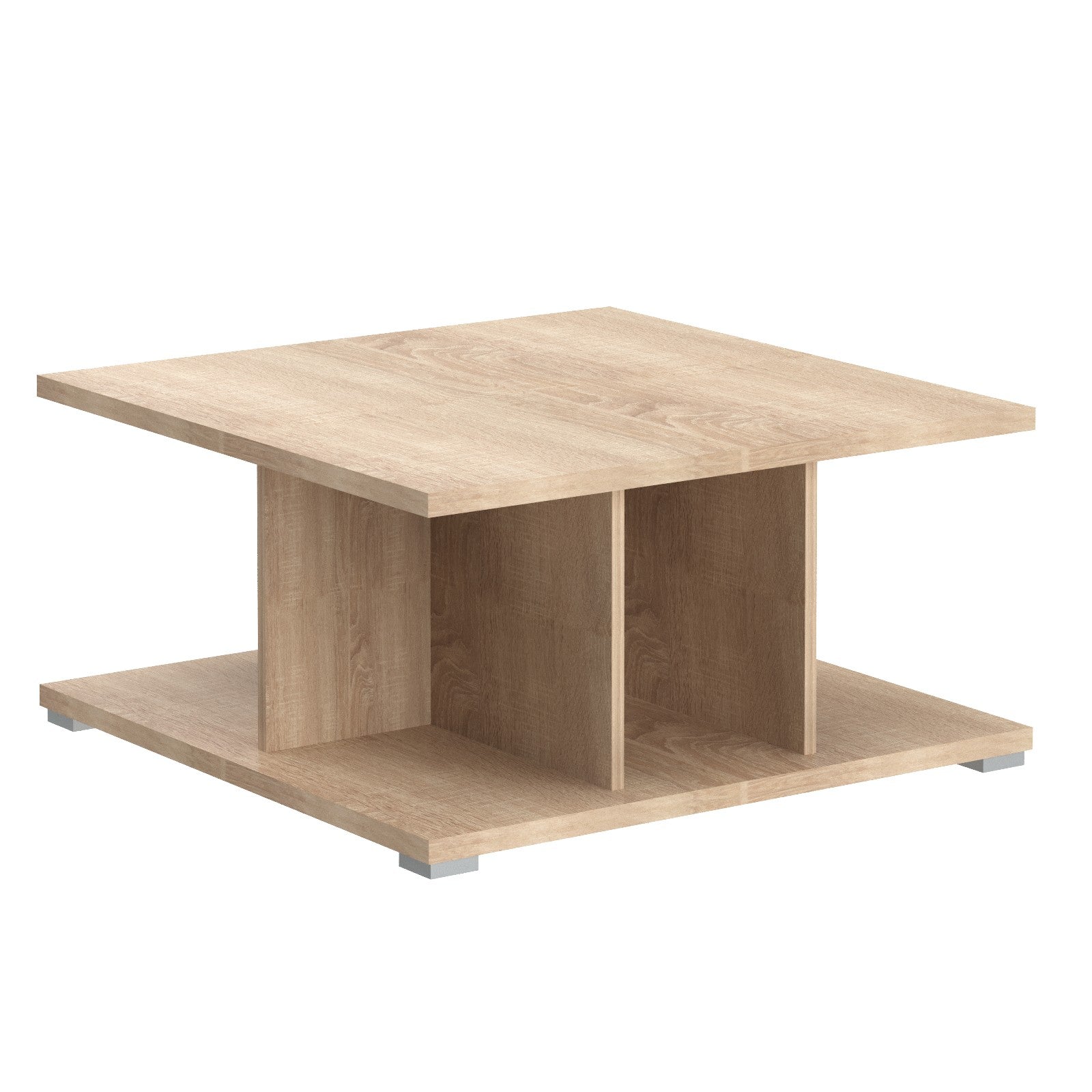 طاولة COFFEE - Sonoma oak is light - 800x800x400 mm