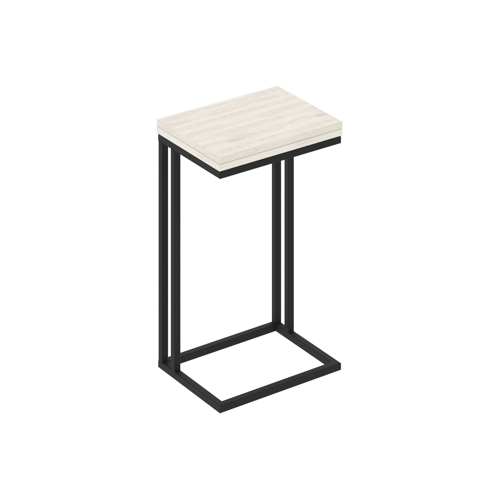 COMP Table, Pine Edmont/Black, 668.0x300.0x400.0 mm