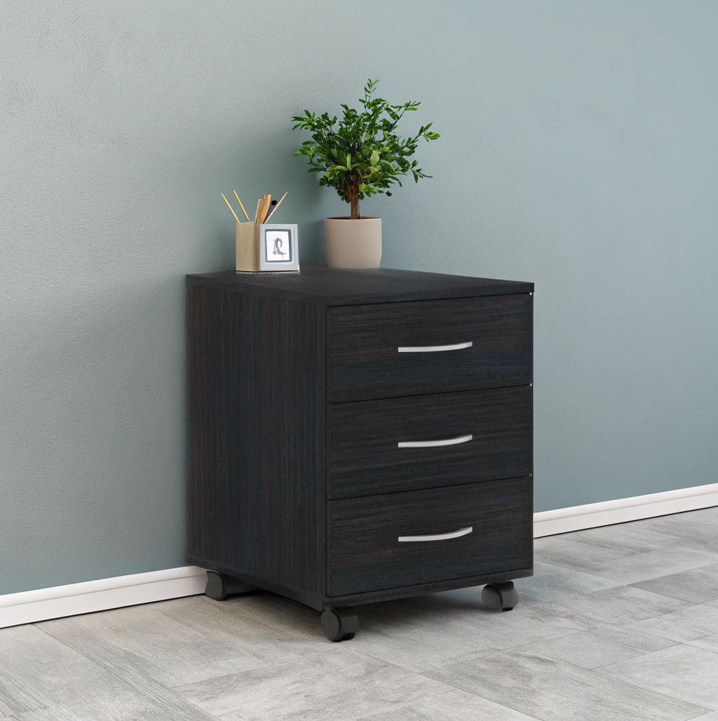 SIMPLE Mobile drawer - Oak Yukon - 412x450x566 mm