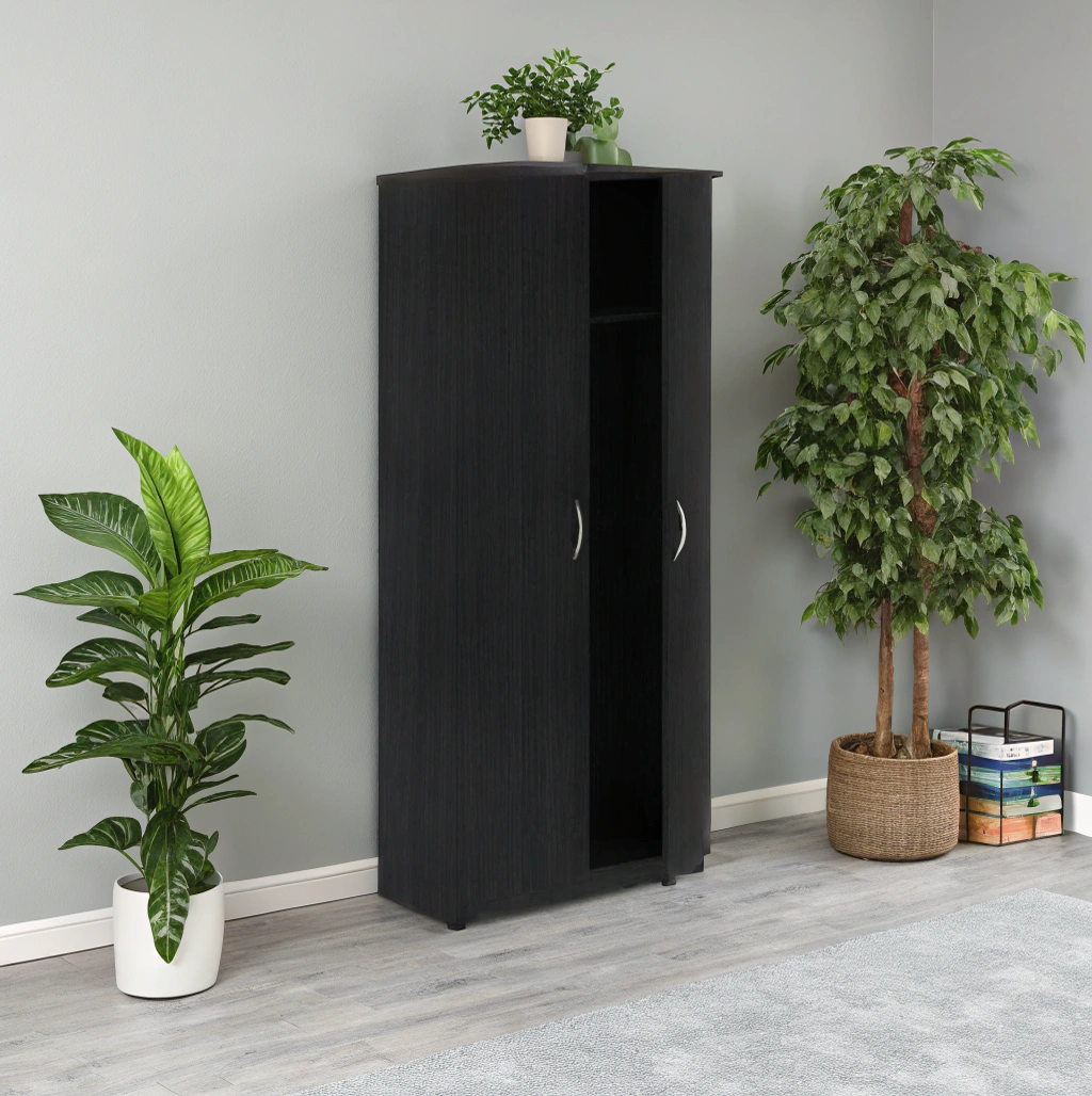 SIMPLE Wardrobe, Oak Yukon - 770x375x1815 mm