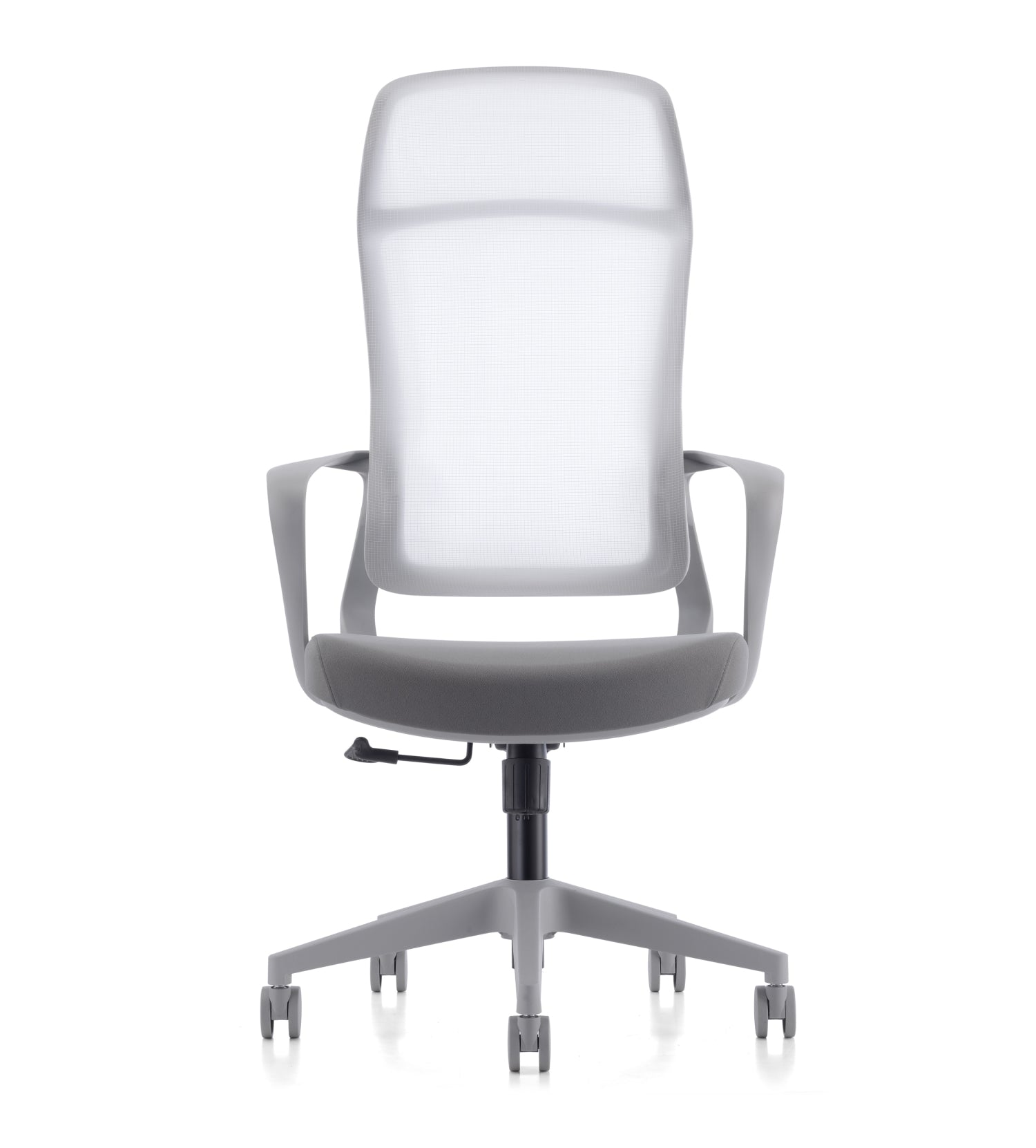 SkyLand CH 620 Workstation Chair with Lumbar Support and Breathable Mesh - Adjustable Comfort - for Home Office and Executives (GREY)