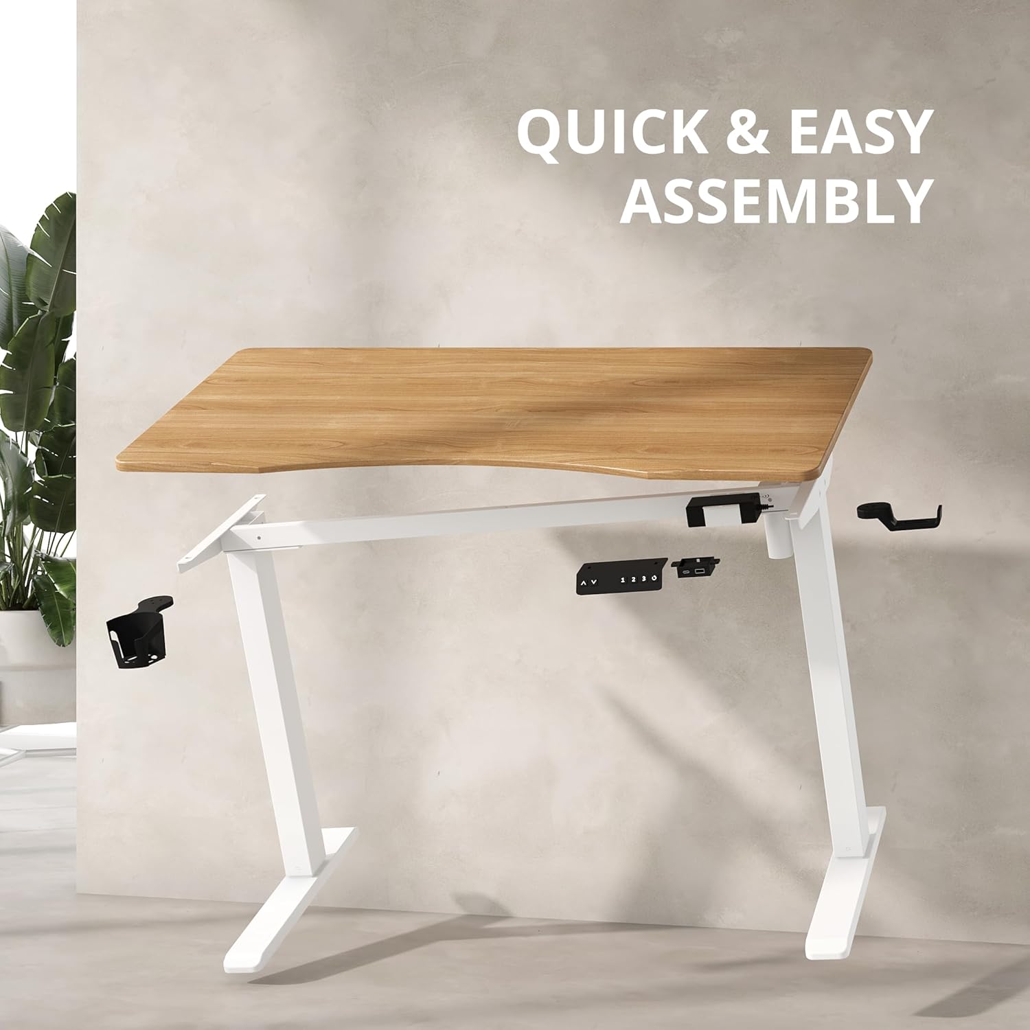 SkyLand Electric Height Adjustable Desk SK 38 white