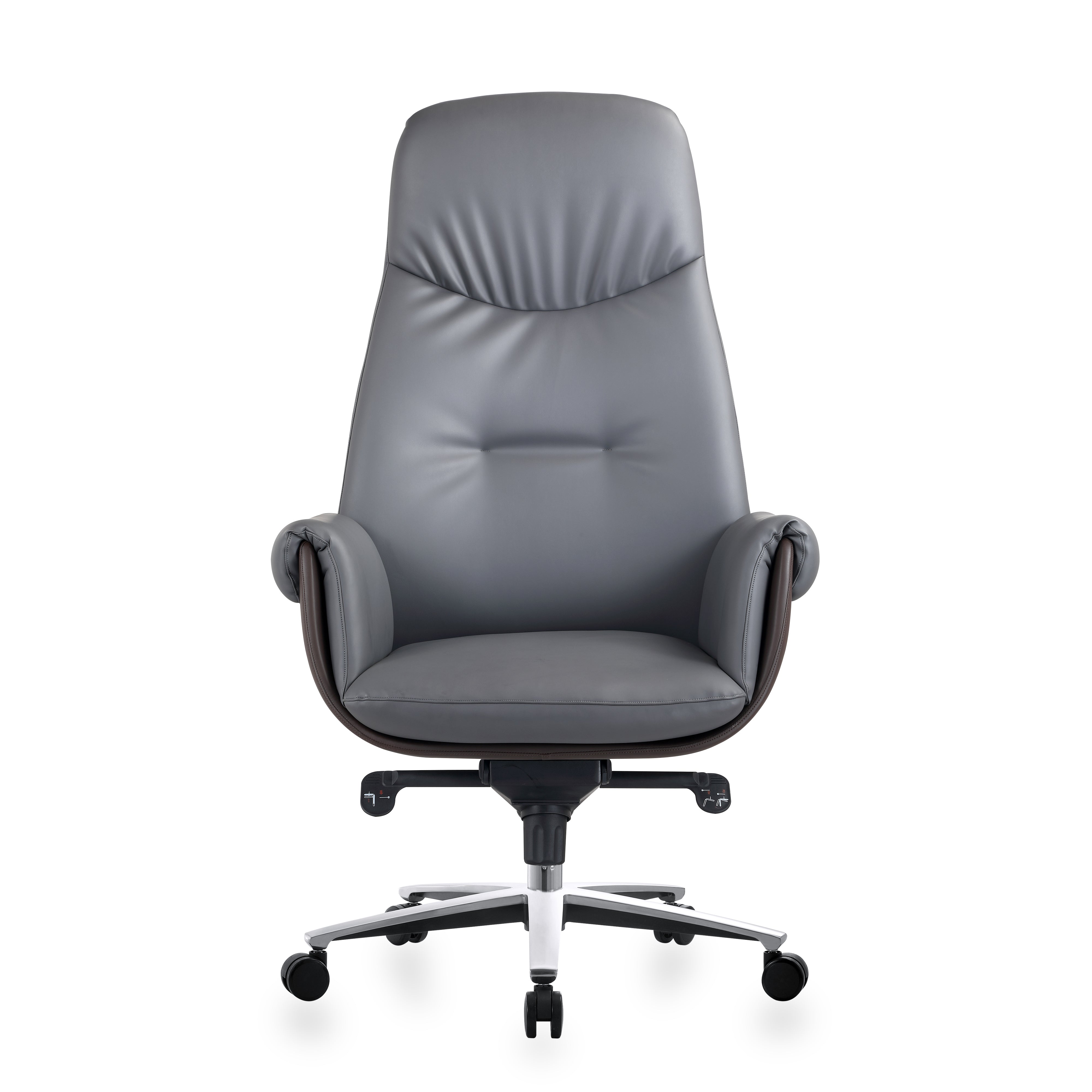 كرسي تنفيذي Skyland CH 400 رمادي\بني