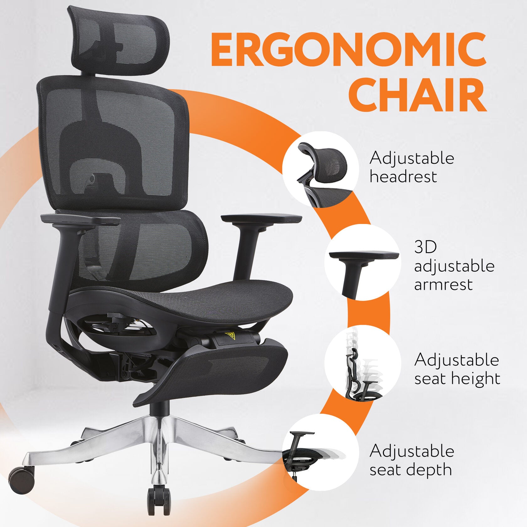 SkyLand Executive Chair CH 900 black
