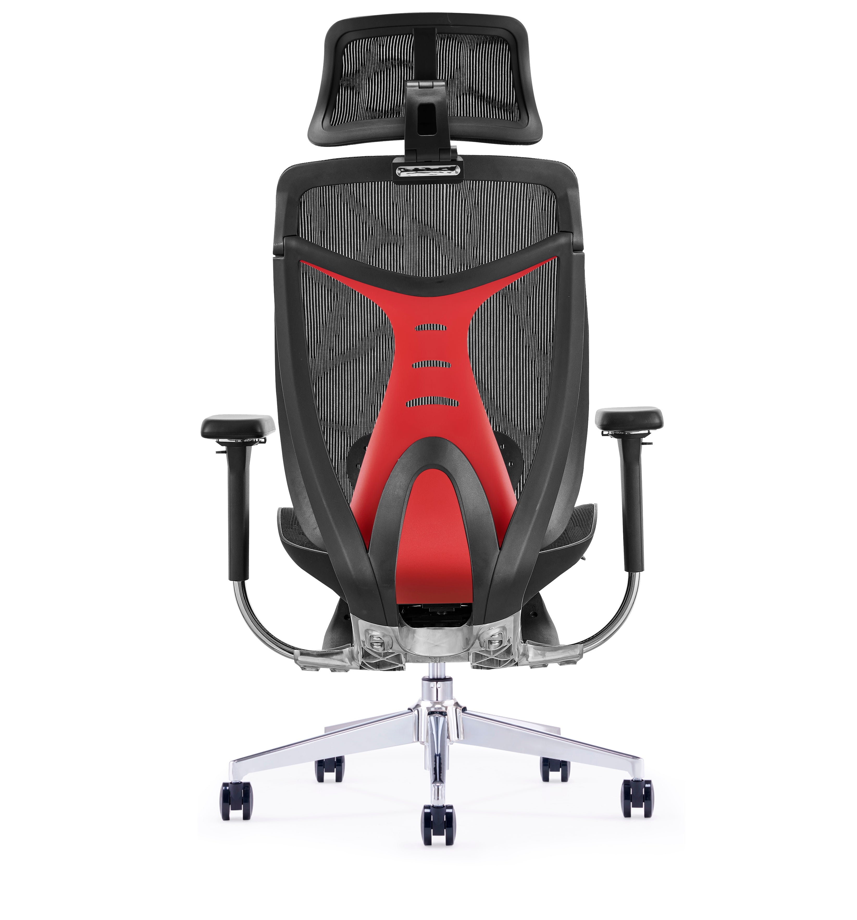 كرسي تنفيذي Skyland للمكتب CH 910 أسود أحمر