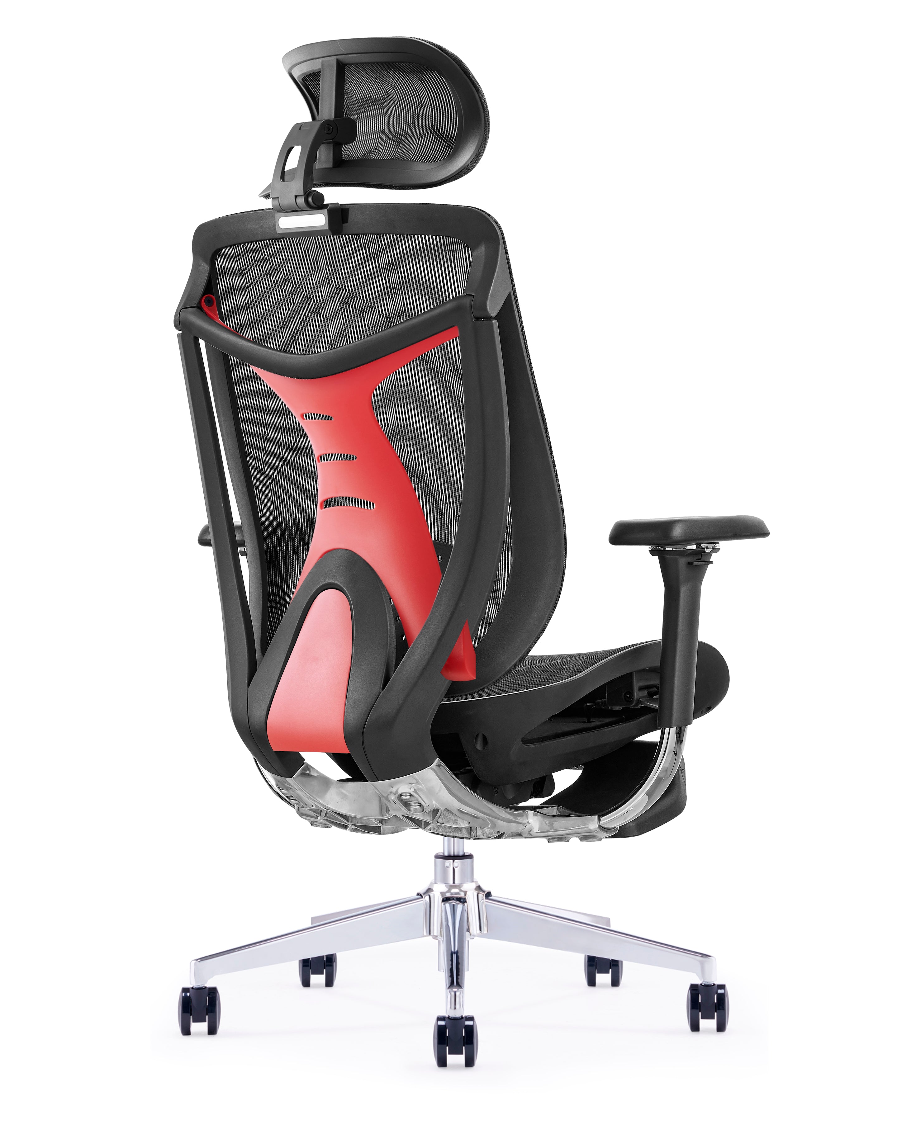 كرسي تنفيذي Skyland للمكتب CH 910 أسود أحمر