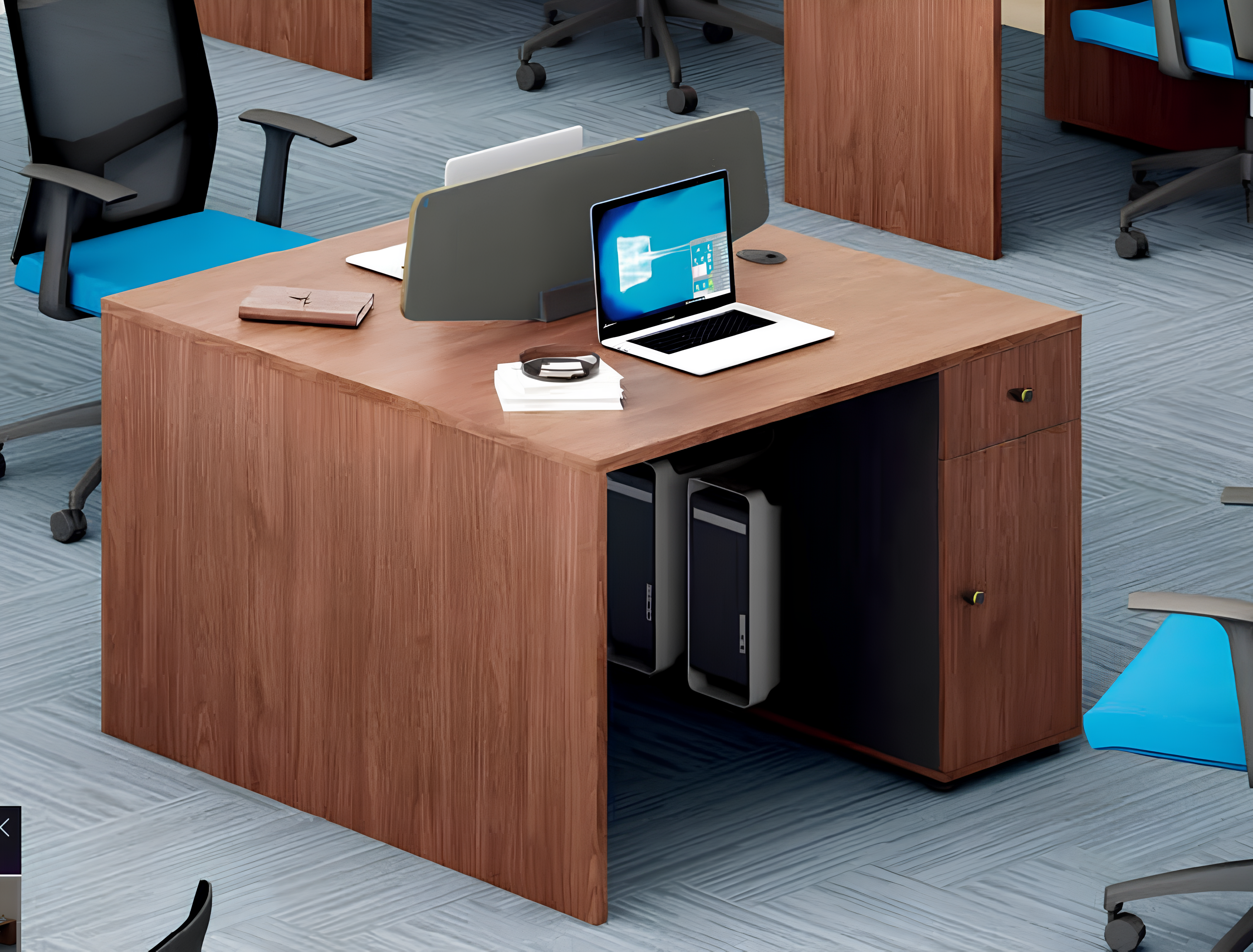 Two person workstation SKYLAND LUMA 9719-2