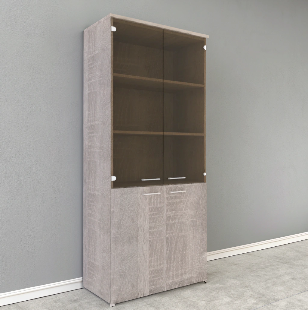 XTEN Cabinet - Sonoma oak - 856x432x1955 mm