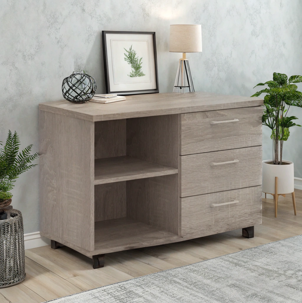 XTEN Cabinet, Sonoma oak, 631.0x450.0x908.0 mm