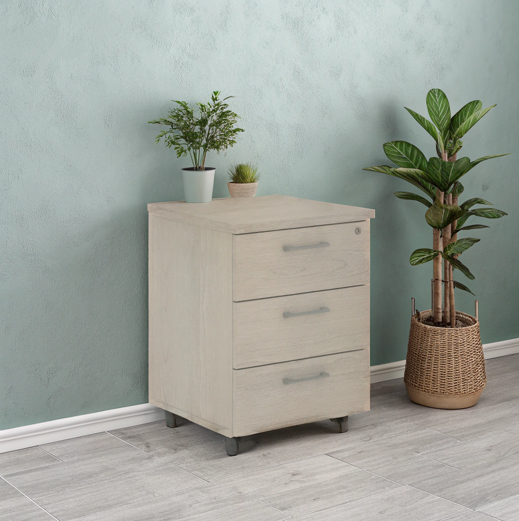 XTEN Mobile drawer - Beech Tiara - 465x465x634 mm