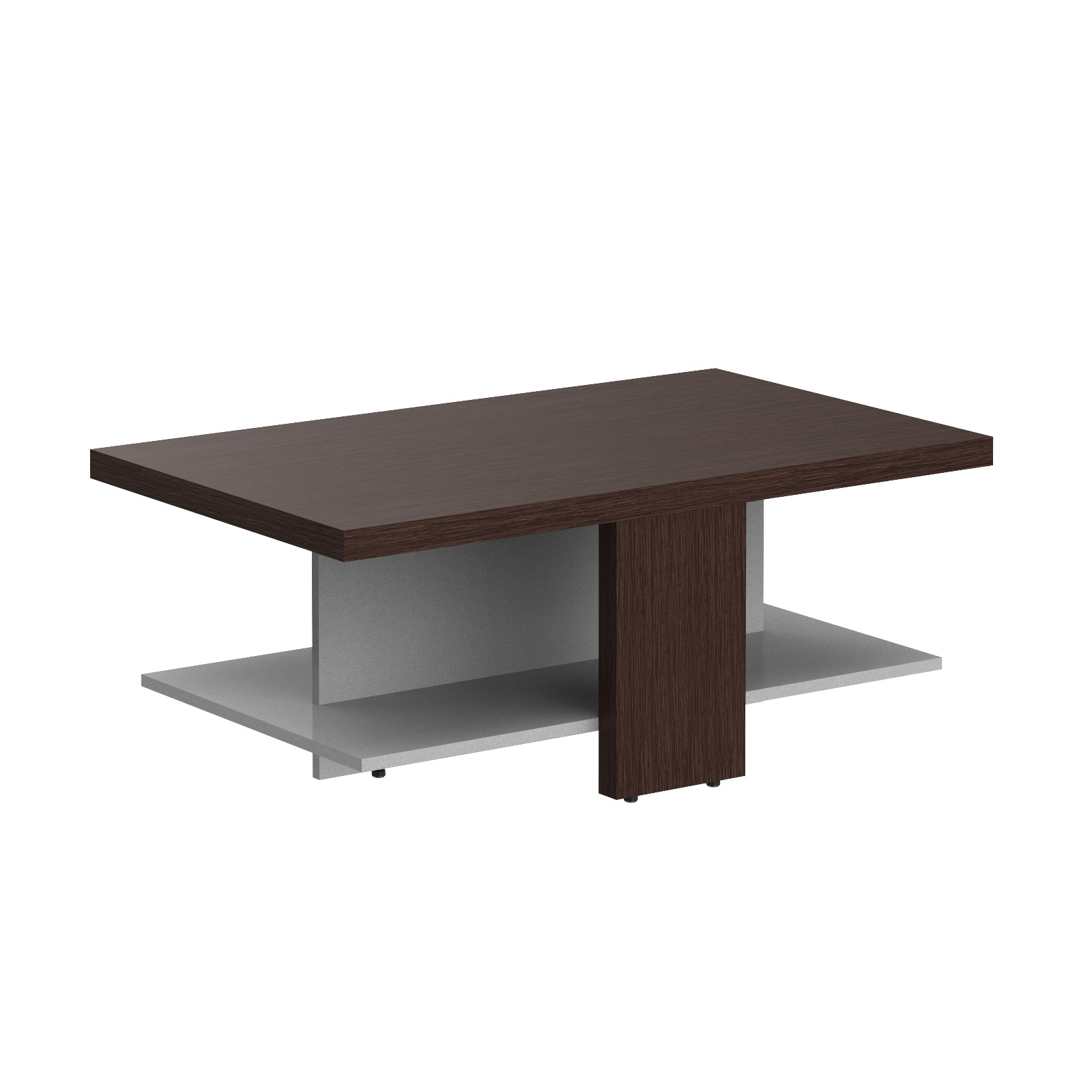 Coffee table, COFFEE, CT 1060, 1000х600х400, Wenge magic/Grey