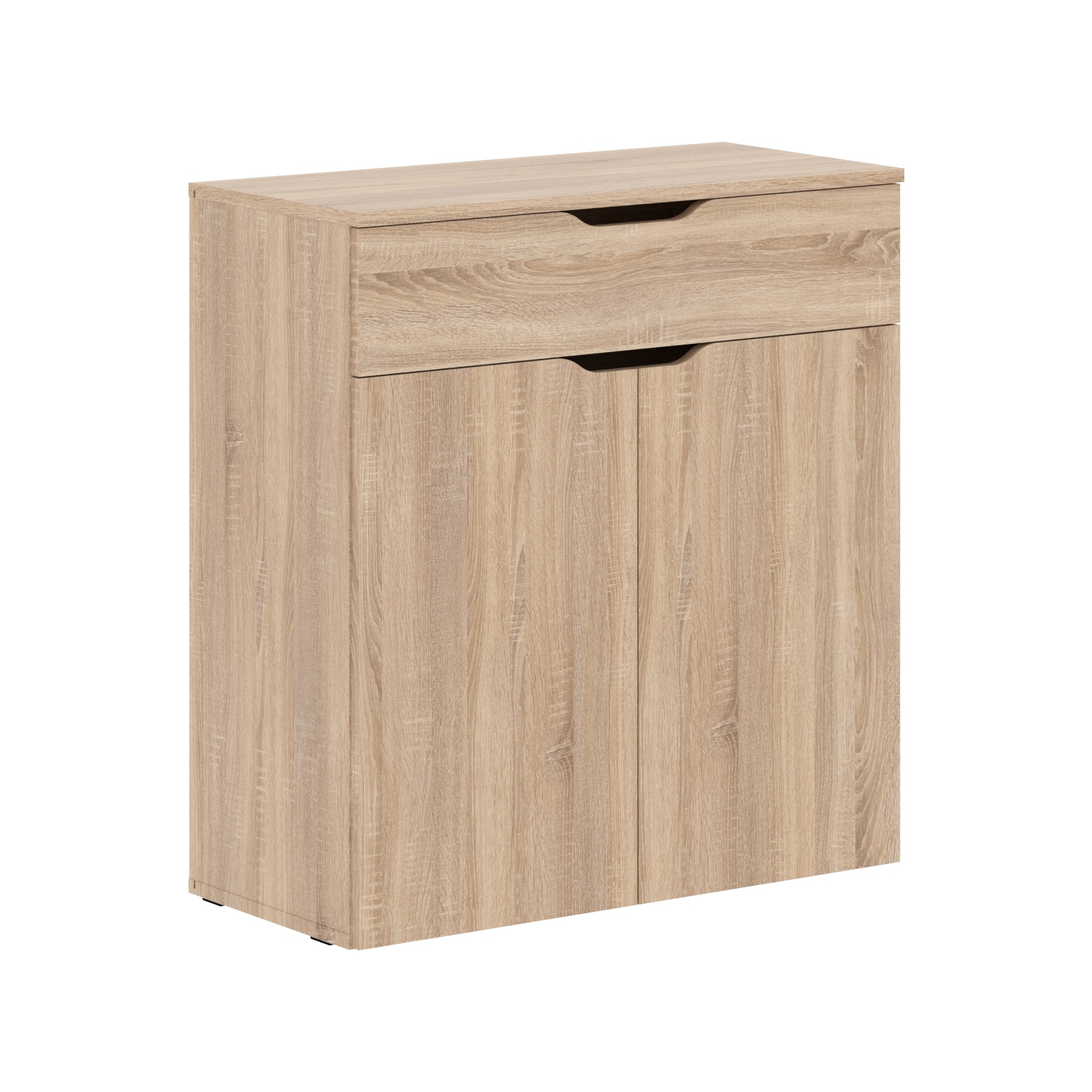خزانة جانبية، COMP، DW 7535، 750х350х800، خشب السنديان Sonoma فاتح