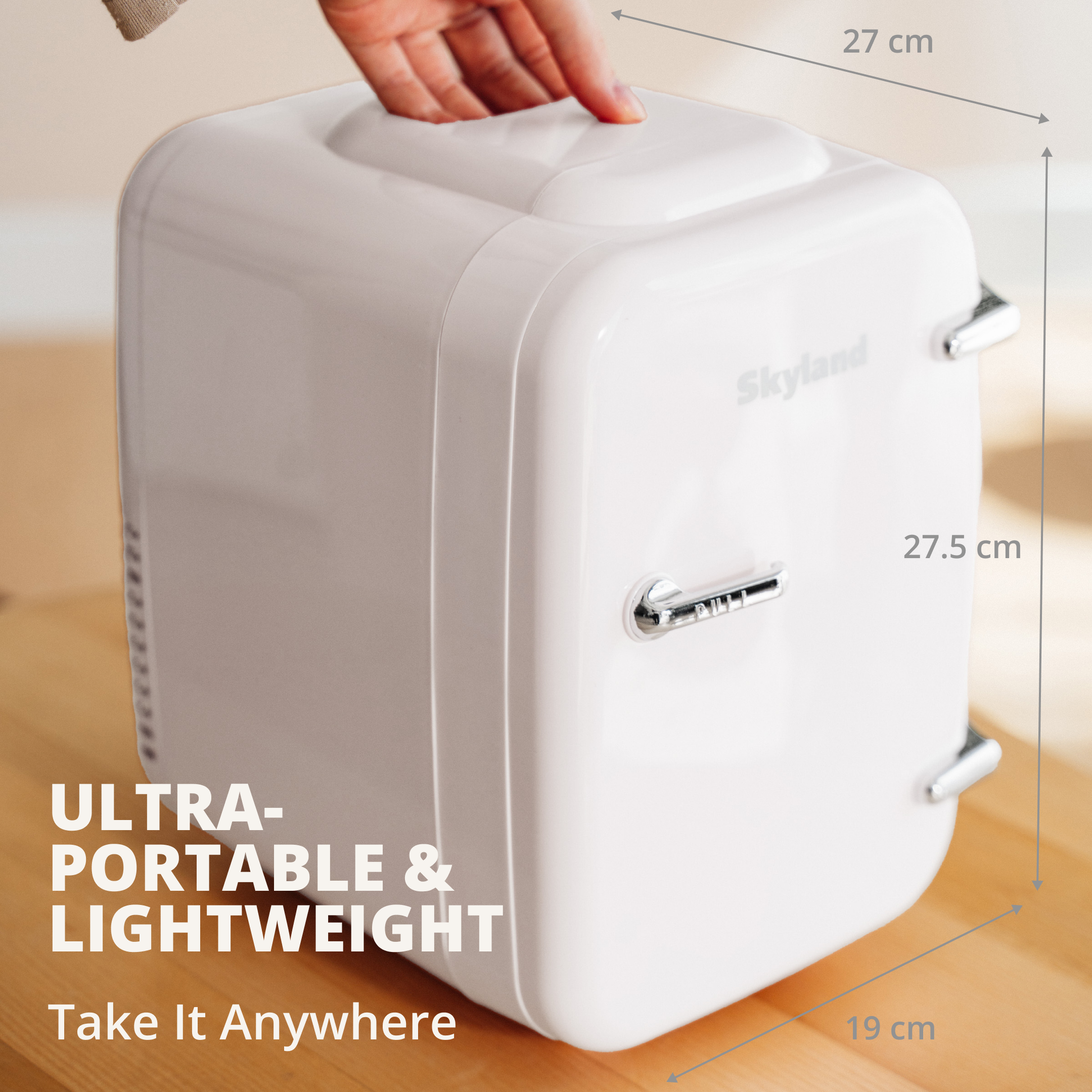 Skyland Mini Fridge 4L MFR SK 25 white