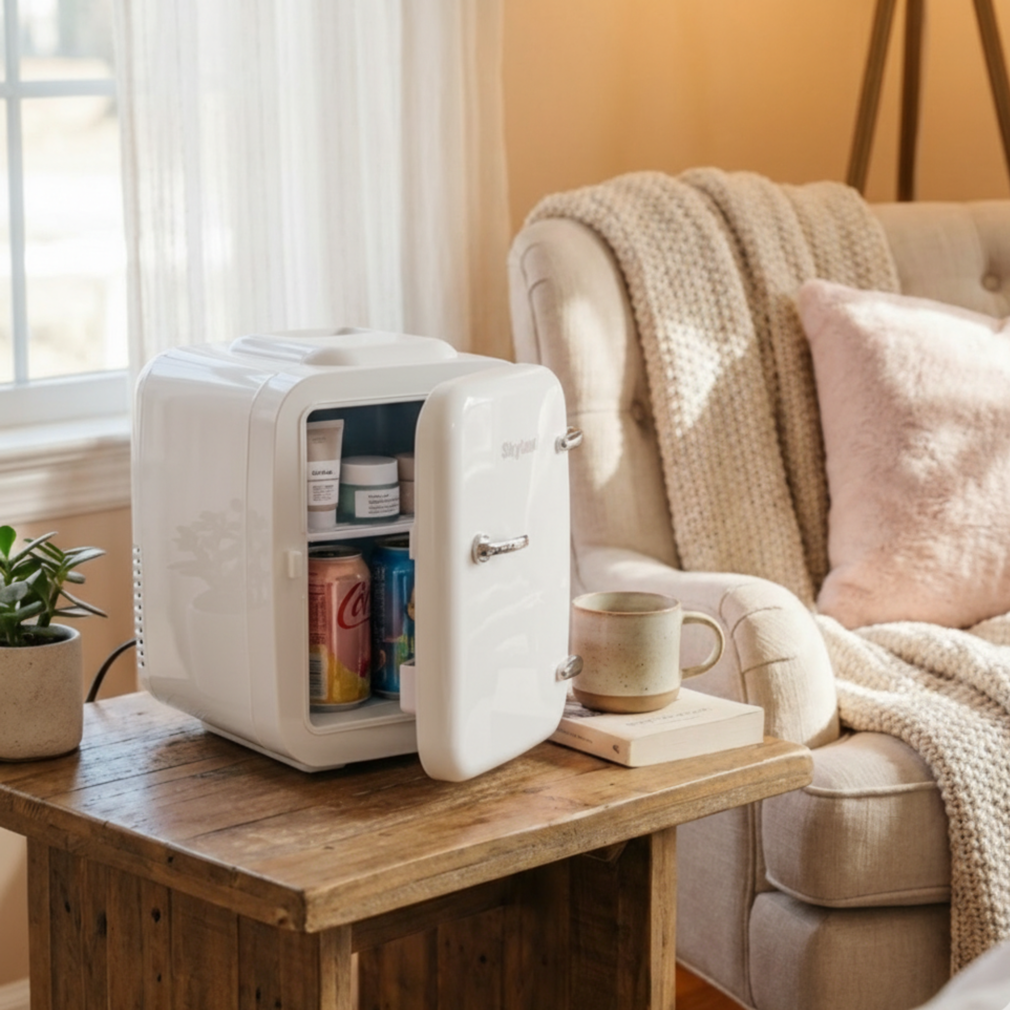 Skyland Mini Fridge 4L MFR SK 25 white