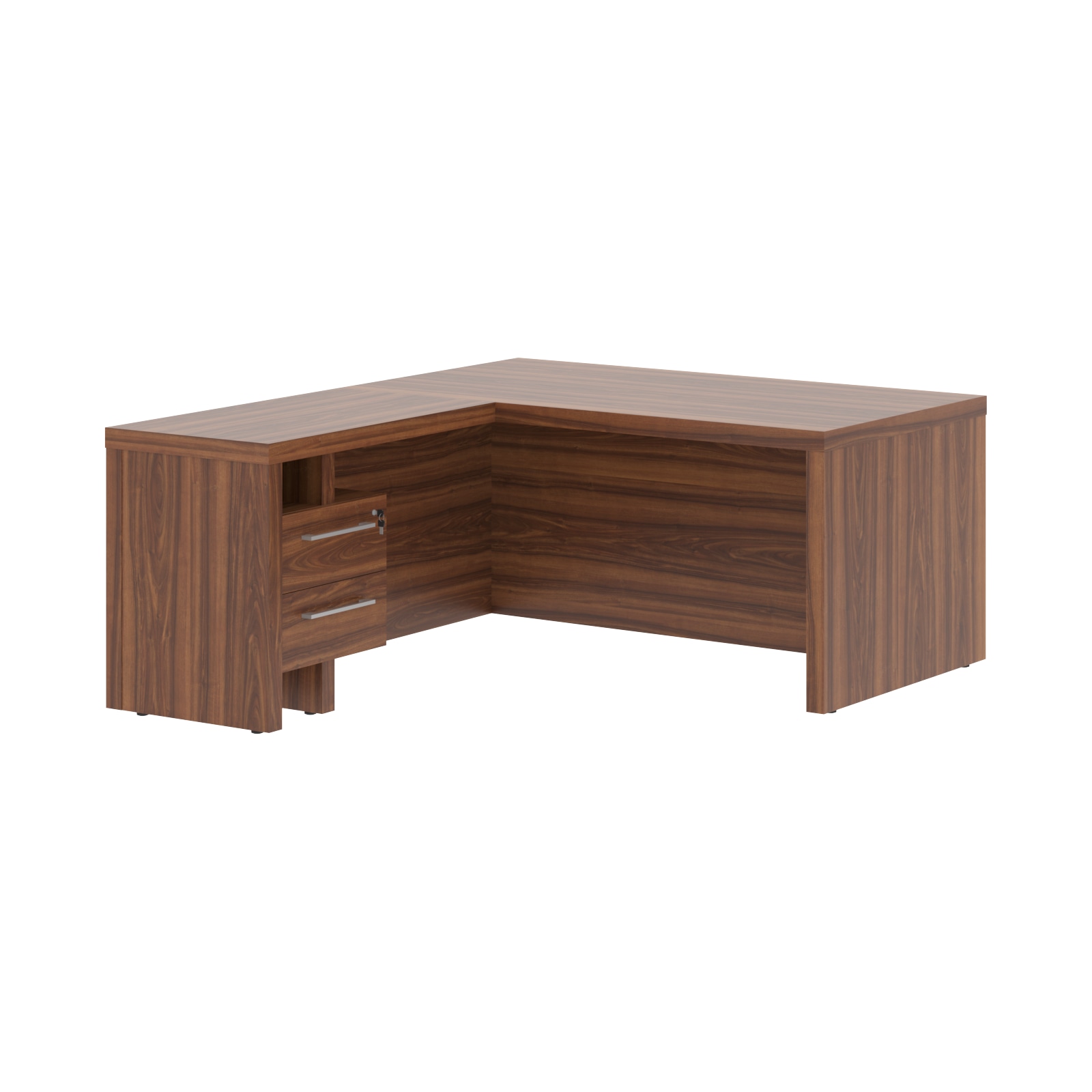 مكتب تنفيذي على شكل حرف L مع درج، ZENN، ZCT 1619h.a (l)، 1600x1900x745، Dallas