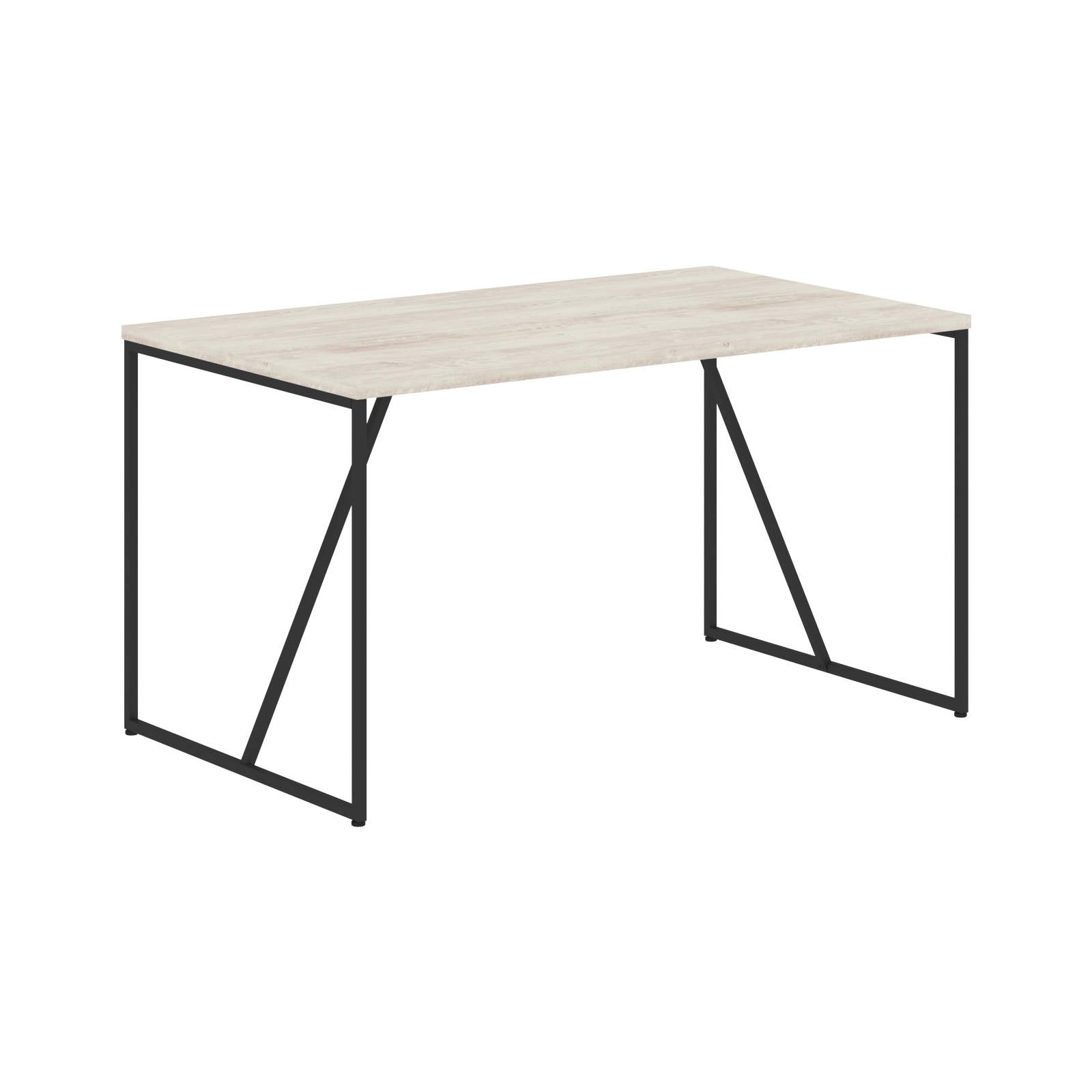 مكتب تنفيذي، LOFTIS، LST 1380، 1360х800х750، صنوبر Edmont/أسود