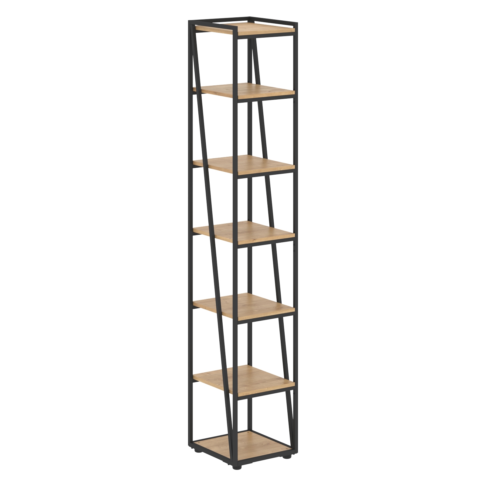 Rack, LOFTIS, LMHC 40, 400х430х2253, Oak Beaufort/Black