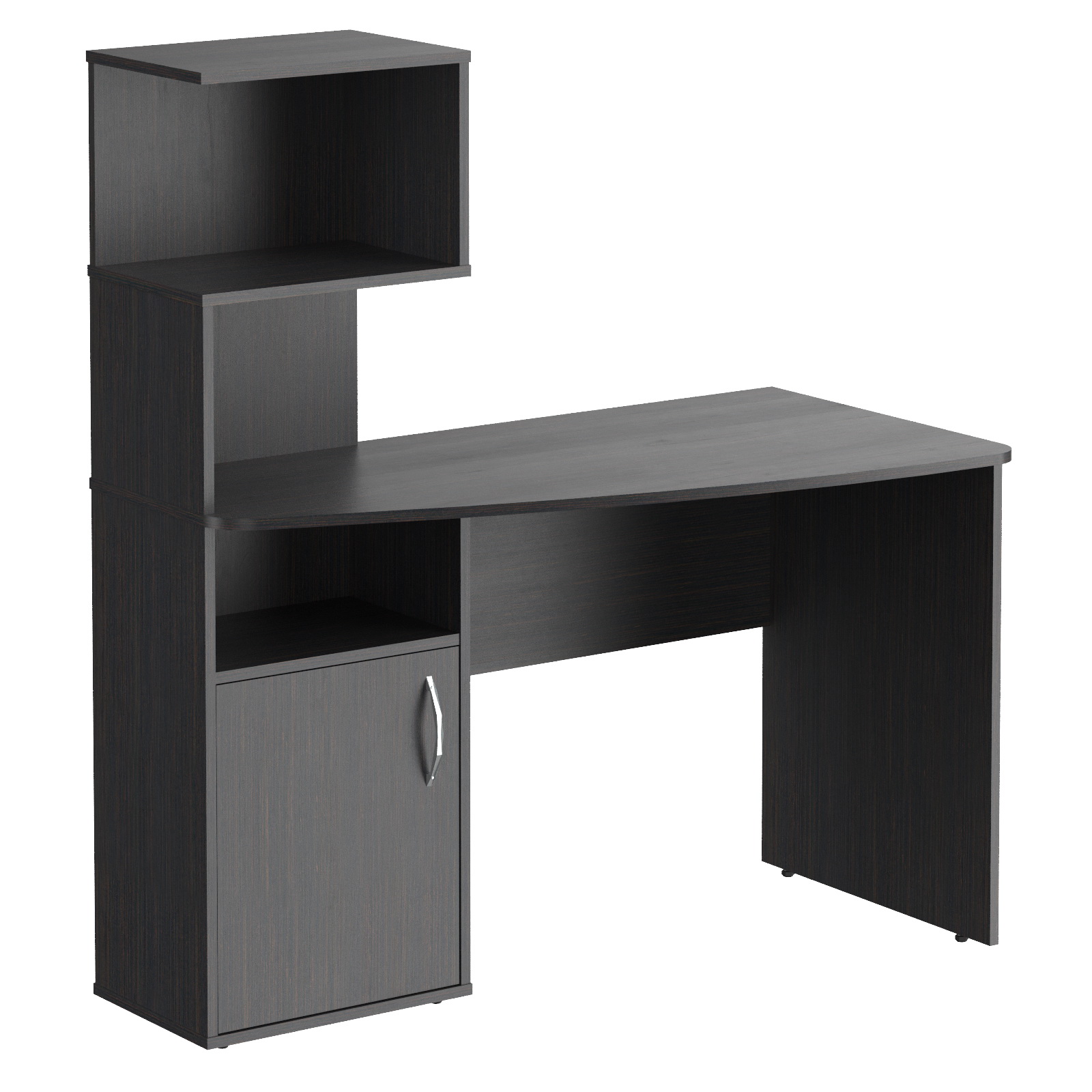 Сomputer desk, COMP, CD 1213(L), 1200х600х1350, Legno dark