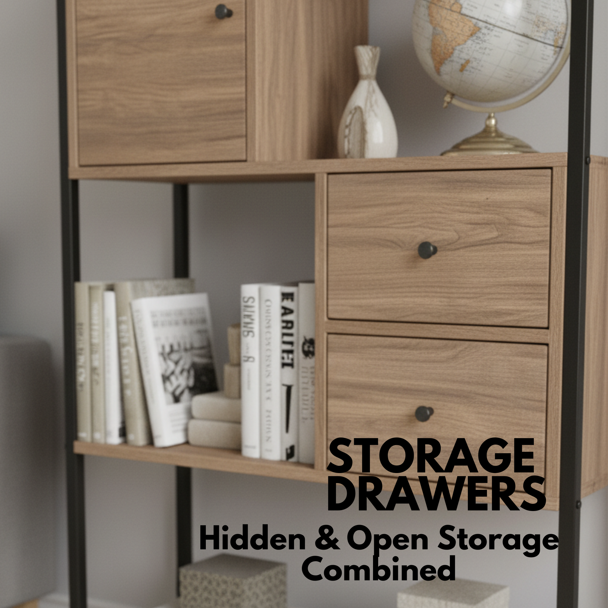 Bookshelf SK 90 brown