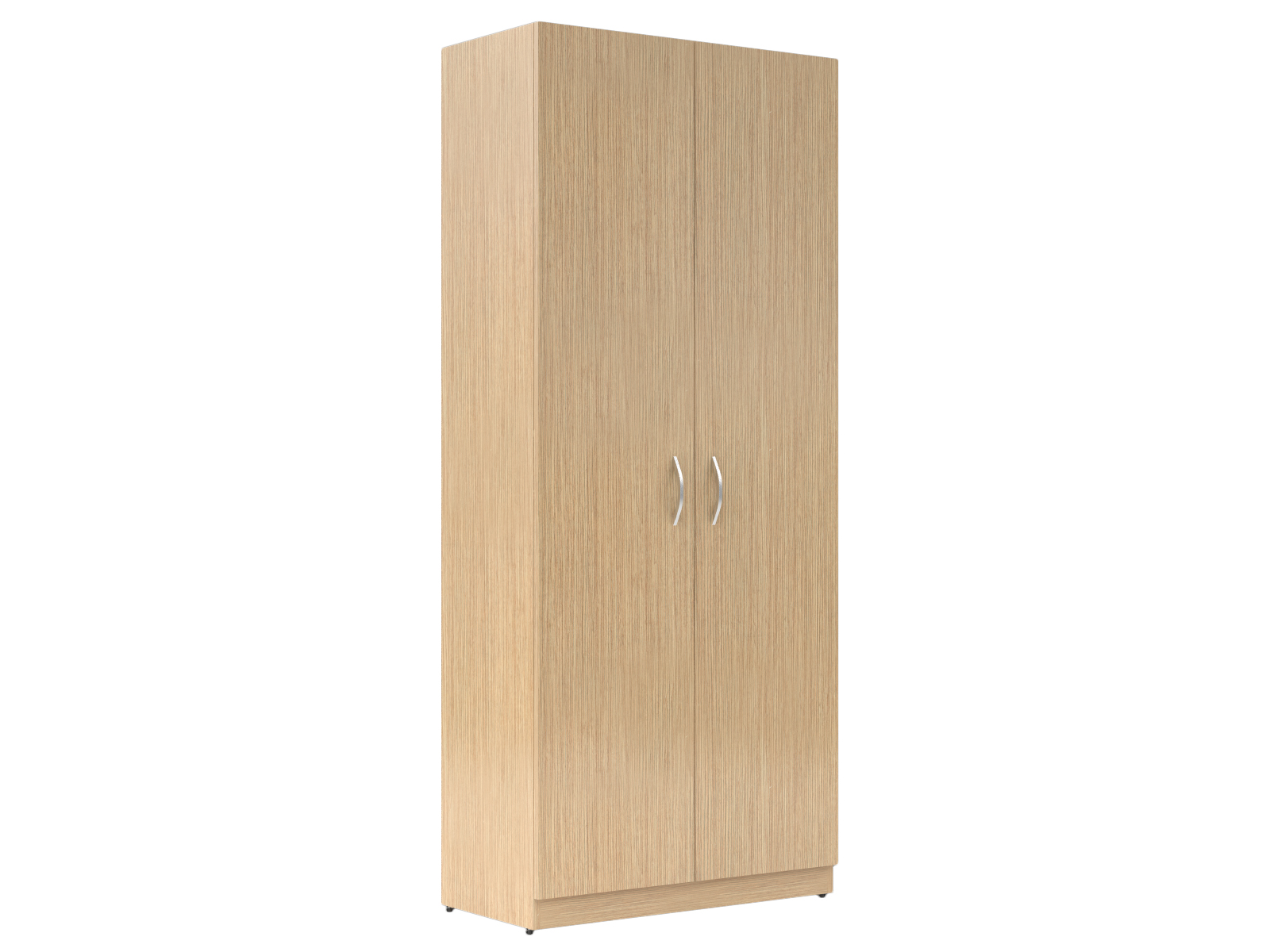 Cabinet with wooden doors, SIMPLE, SR-5W.1, 770х375х1815, Legno light