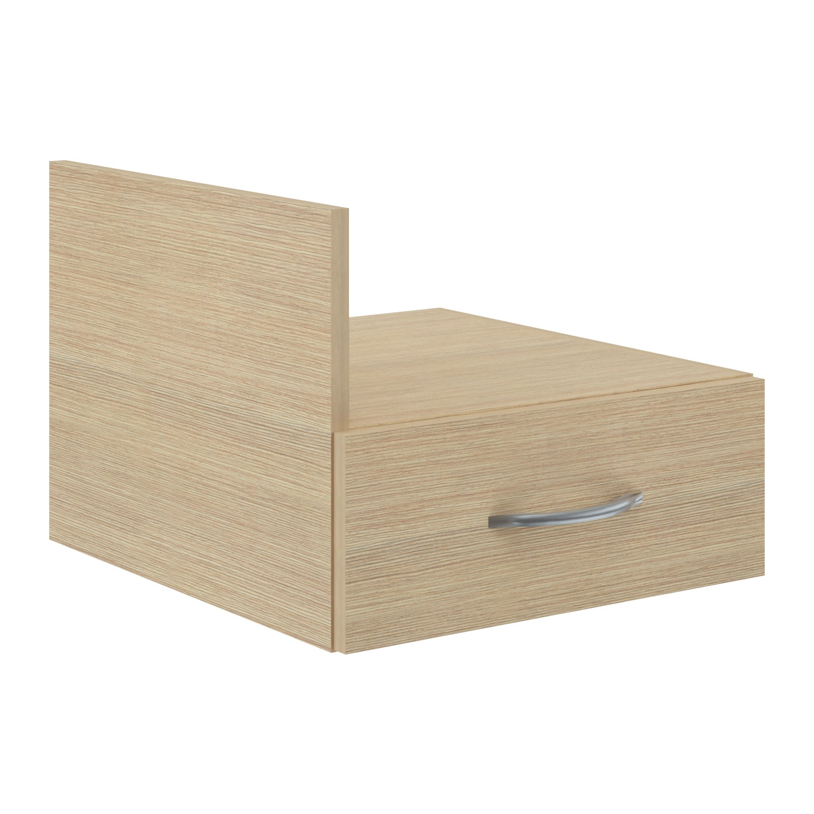 Hanging cabinet with 1 drawer, SIMPLE, SC-1V.1, 412х450х323/163, Legno light