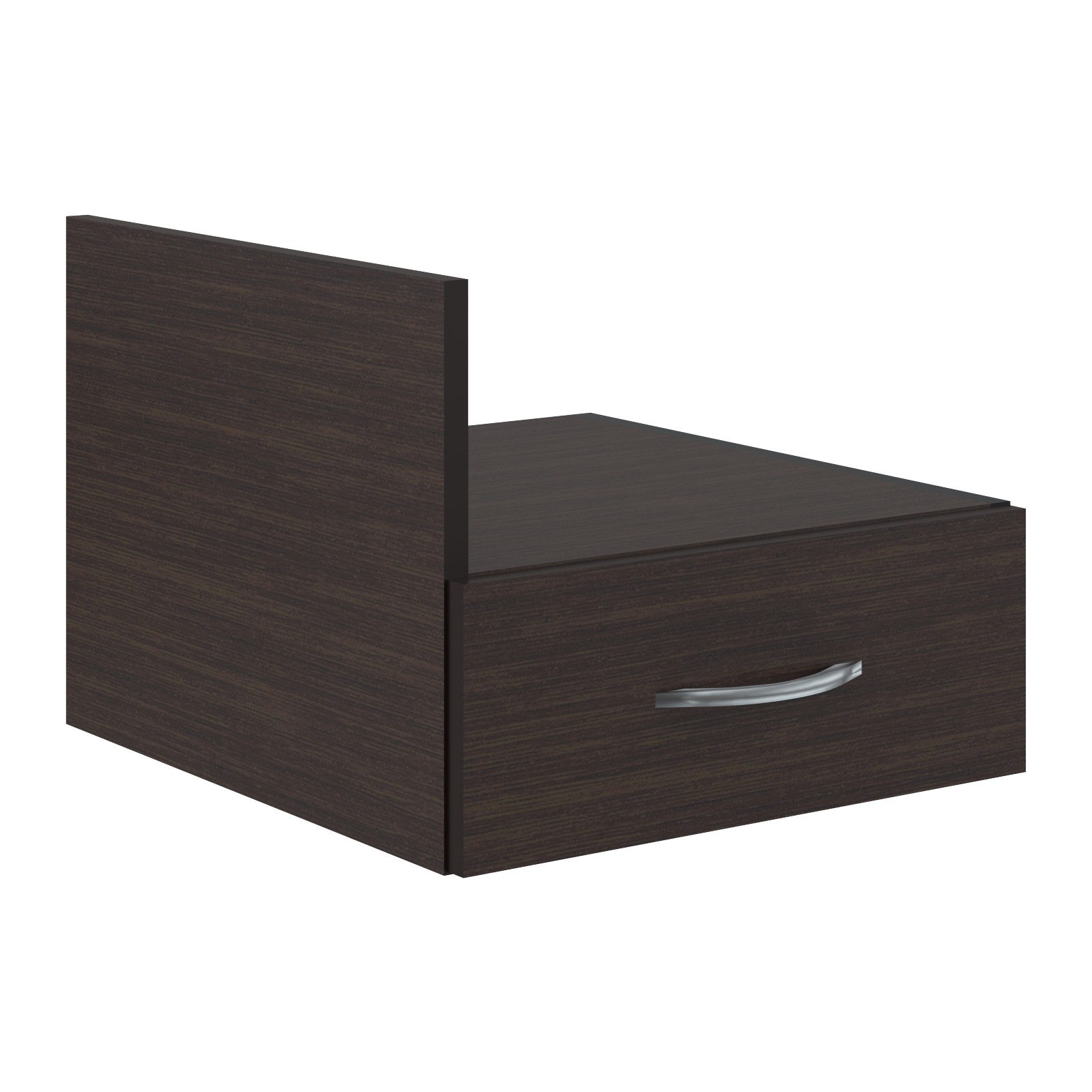 Hanging drawer with 1 drawer, SIMPLE, SC-1V.1, 412х450х323, Legno dark