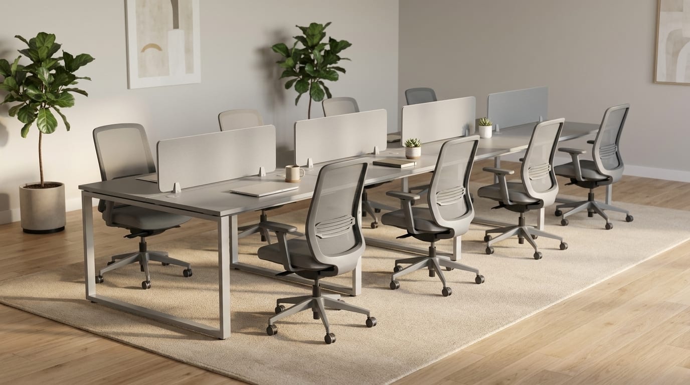 8 Person Face to Face Table SKYLAND NOVO 4800 — lifestyle