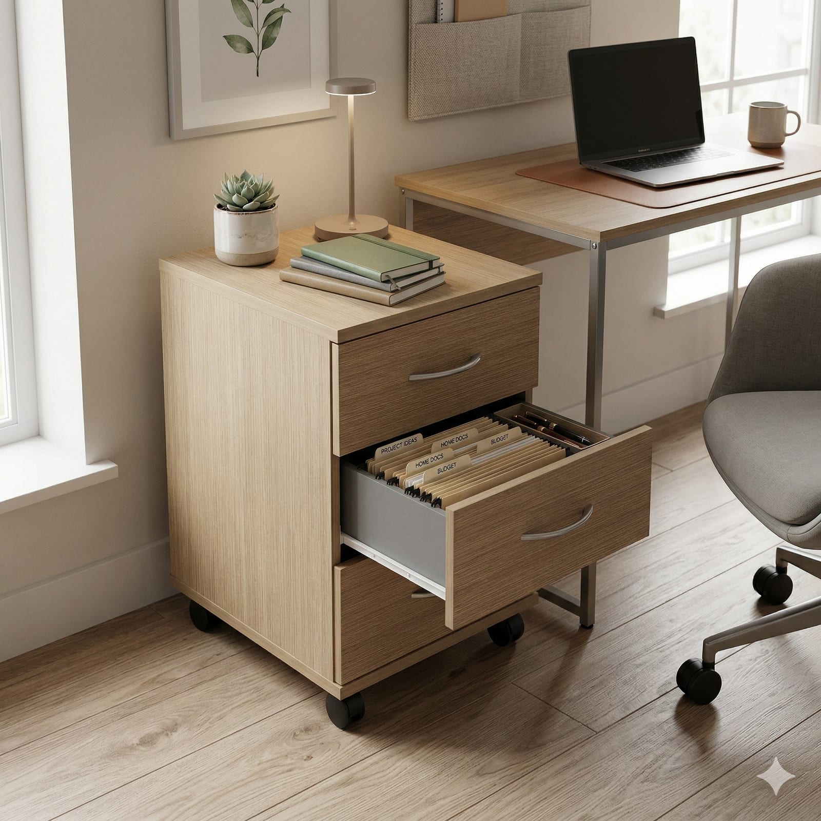SIMPLE درج متحرك - Legno light - 412x450x566 mm