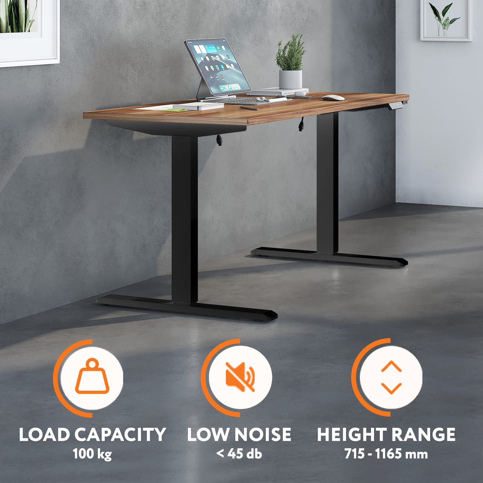 Adjustable frame black