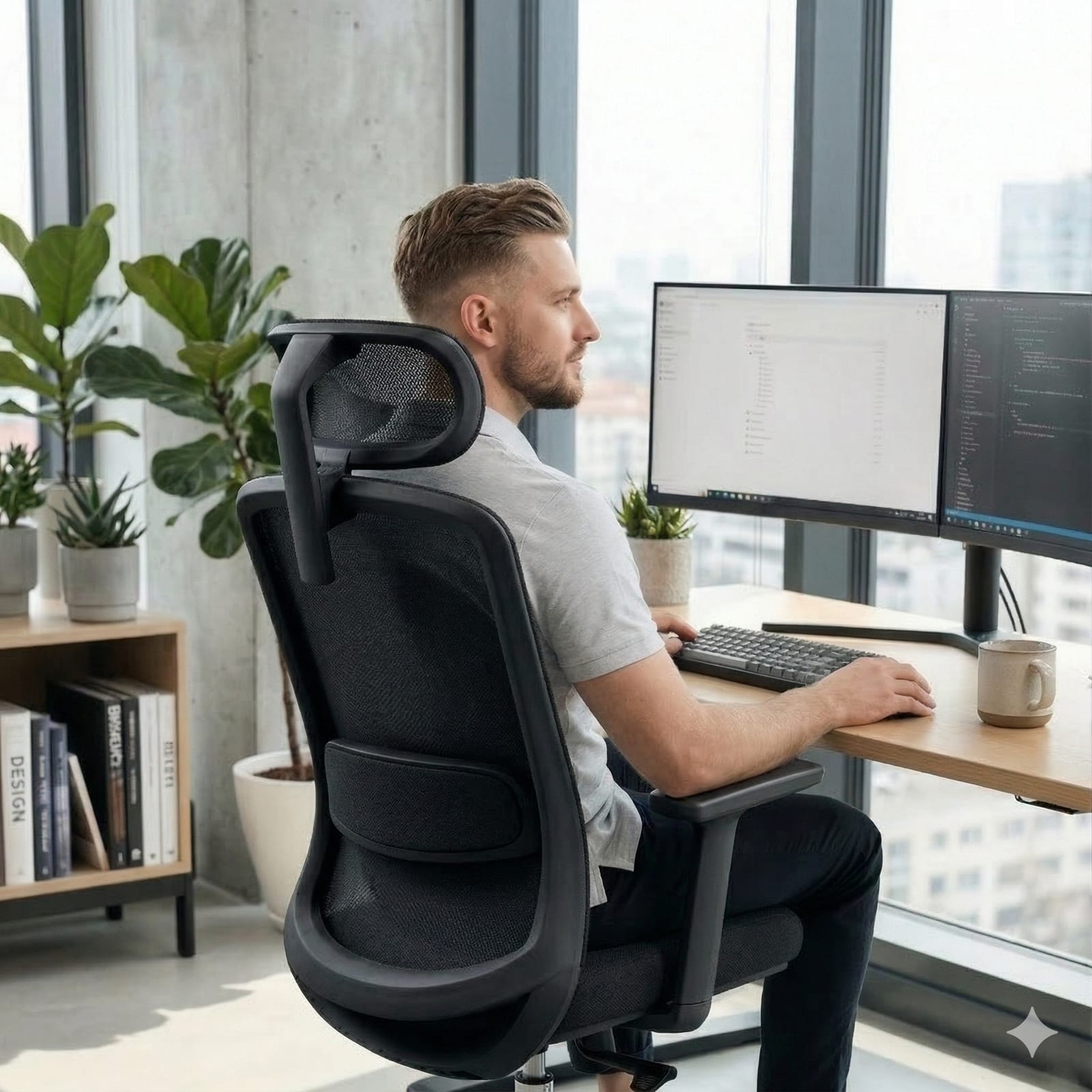 Executive office chair CH 125 black