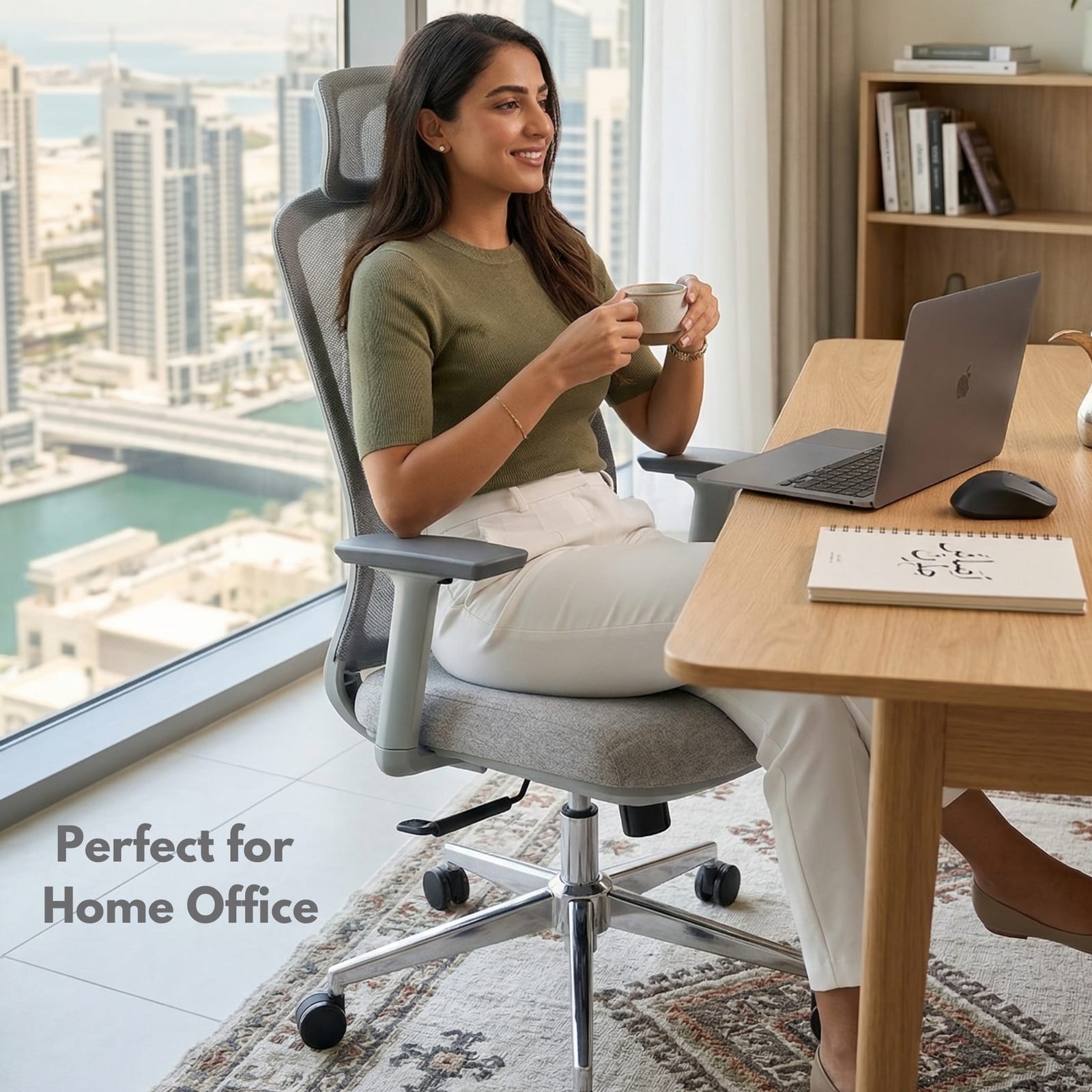 Executive office chair CH 125 grey