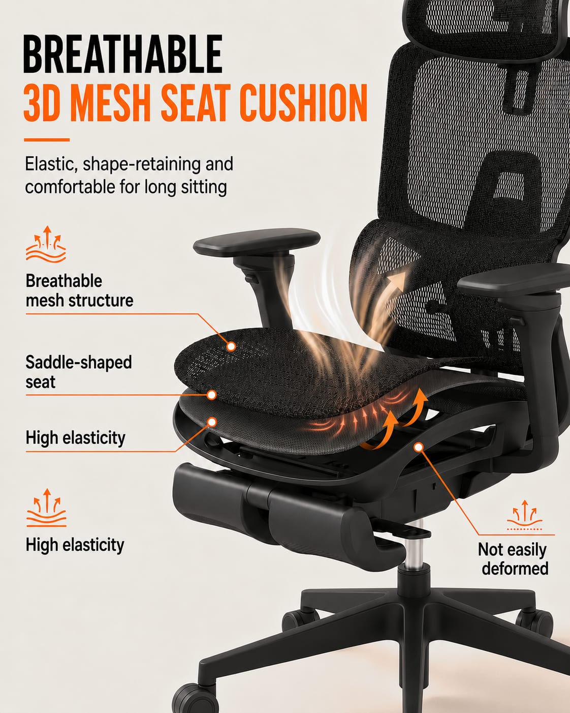 Skyland Executive Office chair CH 975 black